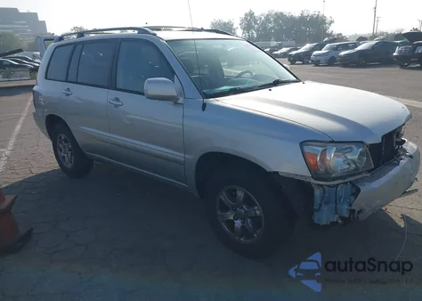 2005 Toyota Highlander from USA, damaged, VIN JTEGD21A650105960